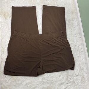Susan Graver essentials brown pants XL